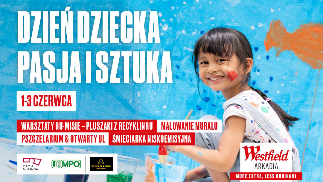 3 dni zabawy ze sztuką i ekologią – zapraszamy na Dzień Dziecka 3 dni zabawy ze sztuką i ekologią – zapraszamy na Dzień Dziecka