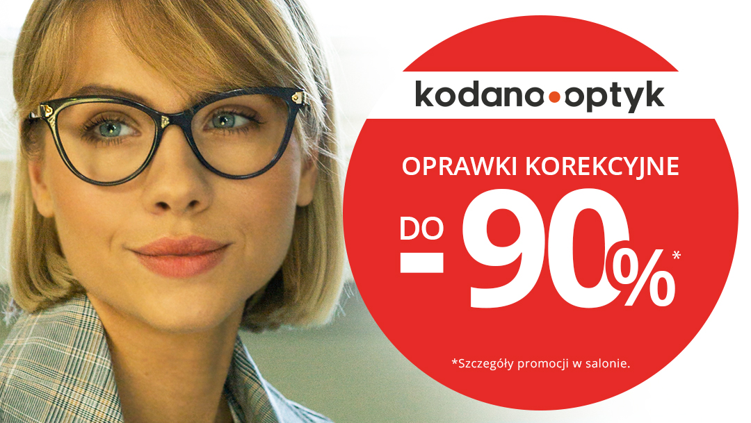 Oprawki korekcyjne do 90% taniej w Kodano Optyk Oprawki korekcyjne do 90% taniej w Kodano Optyk