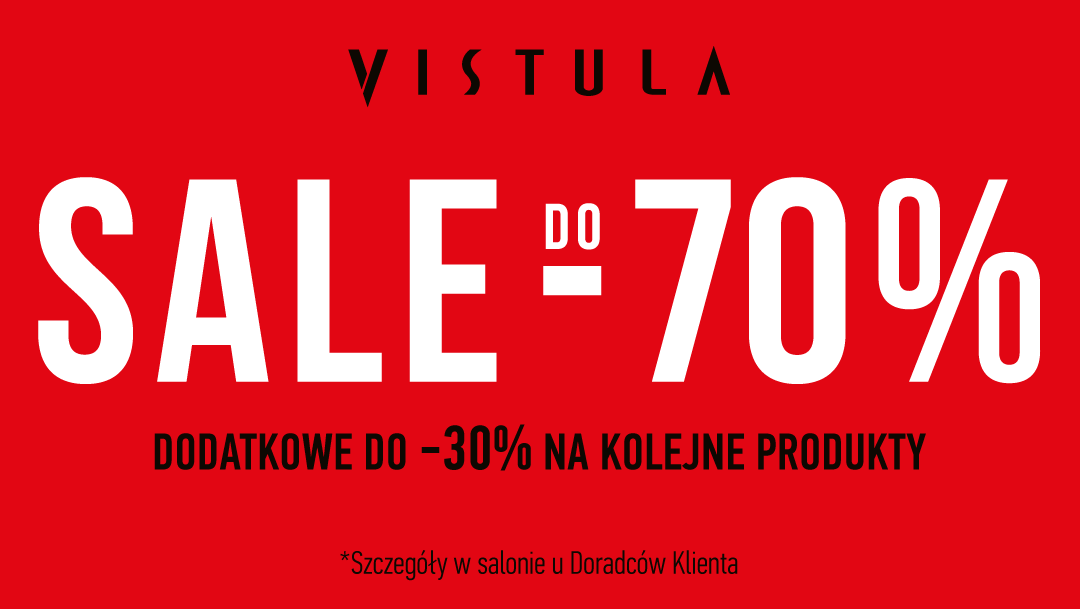 SALE do -70% w salonie Vistula SALE do -70% w salonie Vistula