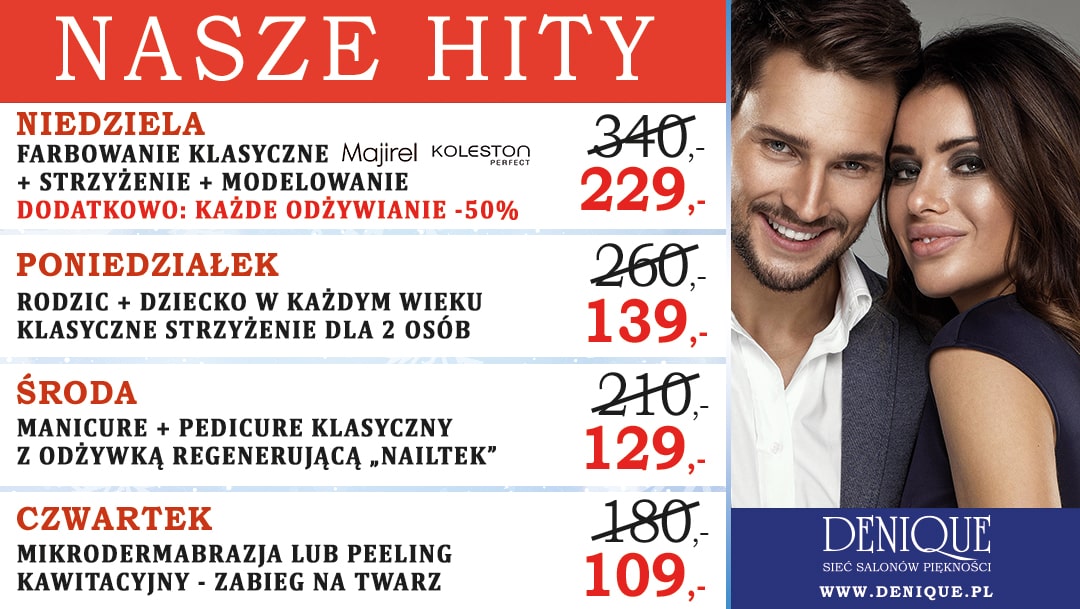 Nasze Hity w salonie Denique Nasze Hity w salonie Denique