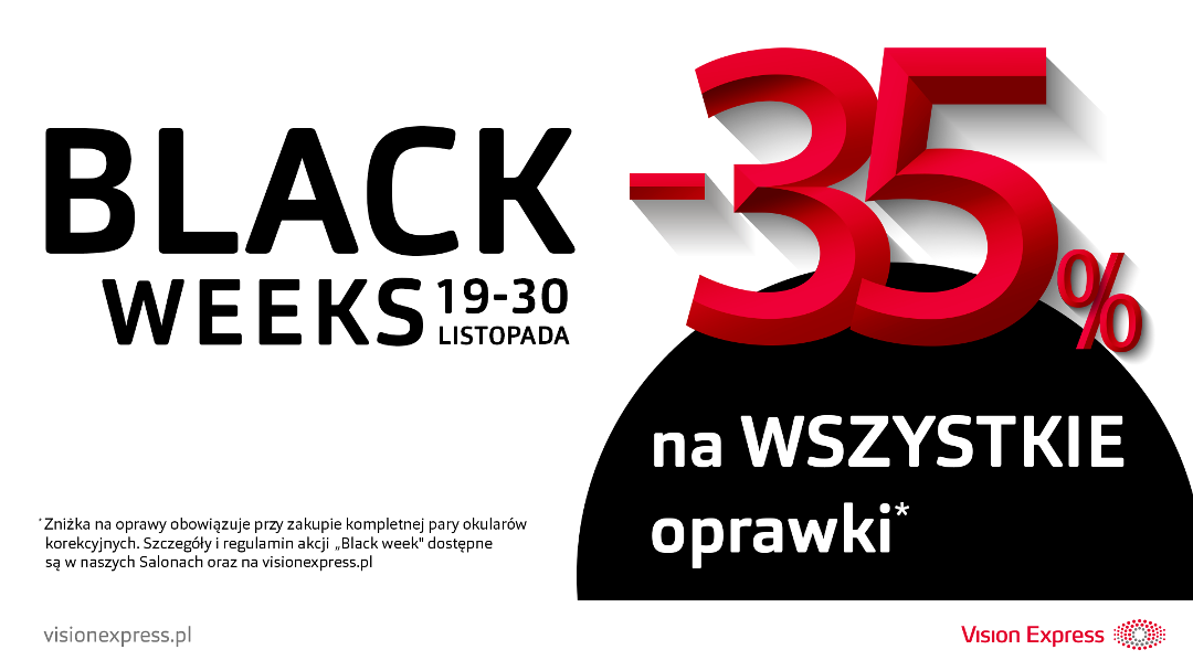 Black Weeks! Wszystkie oprawki -35% Black Weeks! Wszystkie oprawki -35%