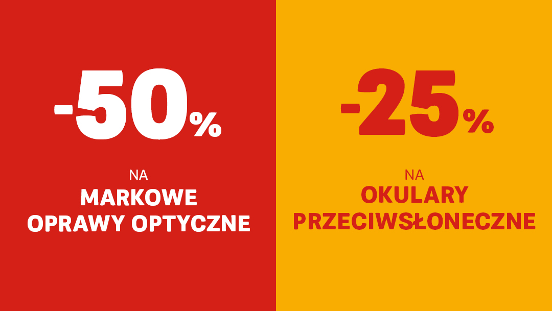 Rabaty do -50% w Lynx Optique Rabaty do -50% w Lynx Optique