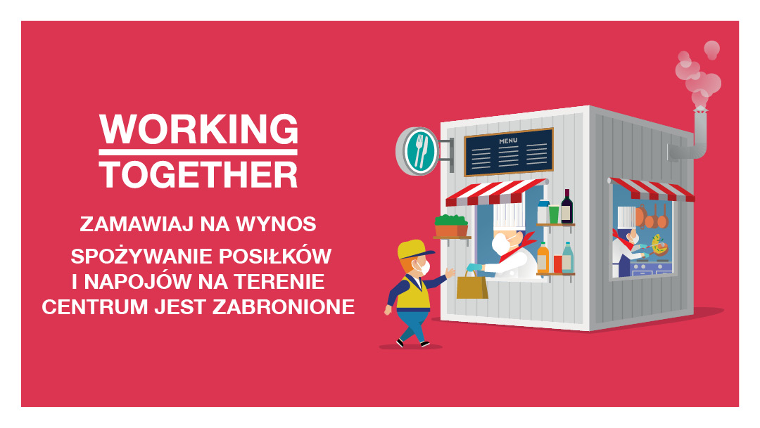 Restauracje i kawiarnie serwują posiłki na wynos Restauracje i kawiarnie serwują posiłki na wynos