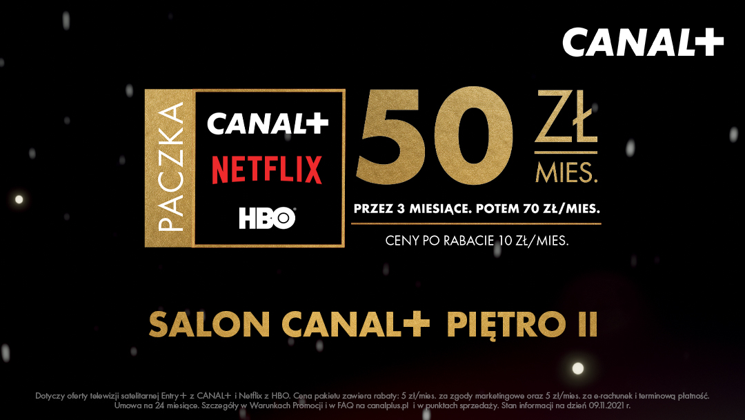 CANAL+ z Netflix i HBO w jednej paczce! CANAL+ z Netflix i HBO w jednej paczce!