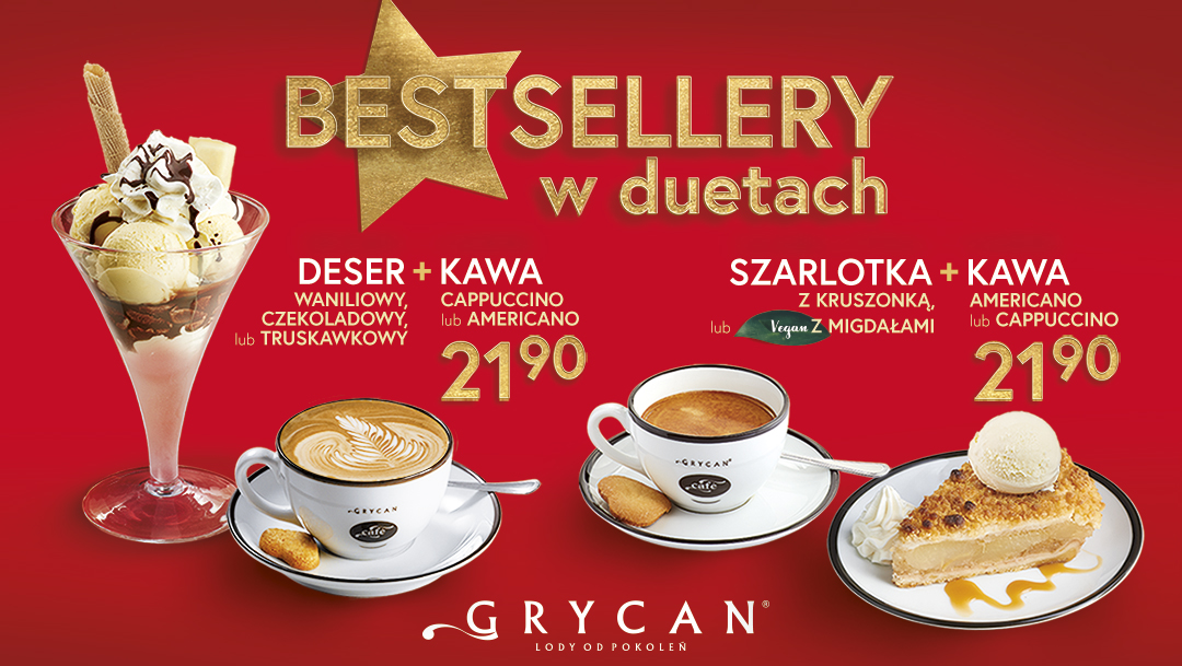 Bestsellery w duetach u Grycana Bestsellery w duetach u Grycana