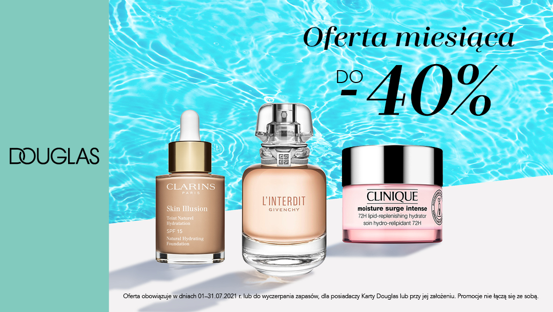 OFERTA MIESIĄCA W PERFUMERIACH DOUGLAS OFERTA MIESIĄCA W PERFUMERIACH DOUGLAS