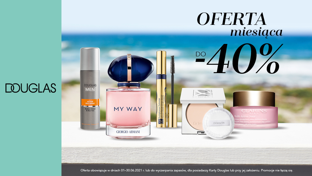 OFERTA MIESIĄCA W PERFUMERIACH DOUGLAS OFERTA MIESIĄCA W PERFUMERIACH DOUGLAS