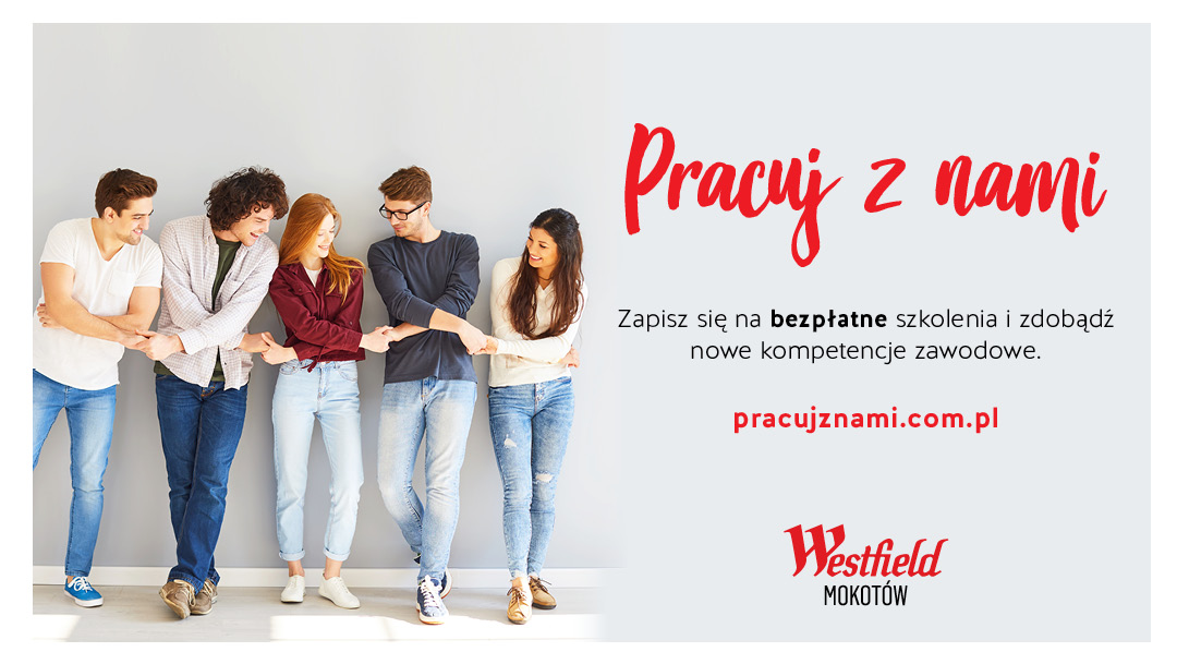 „Pracuj z nami” – zapraszamy na bezpłatne szkolenia zawodowe i webinary „Pracuj z nami” – zapraszamy na bezpłatne szkolenia zawodowe i webinary