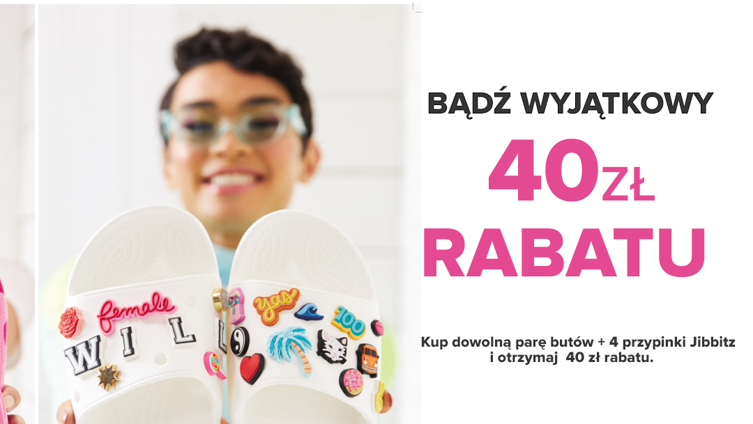 Promocja Bądź wyjątkowy w Crocs Promocja Bądź wyjątkowy w Crocs