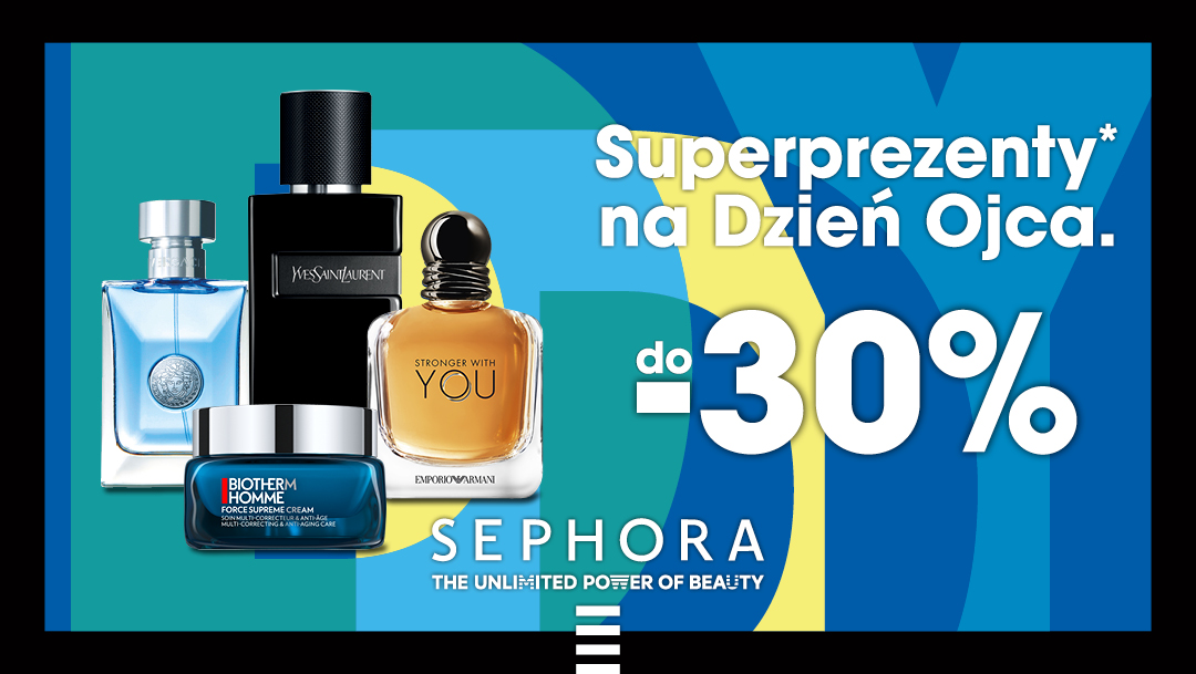 Superprezenty na Dzień Ojca do -30% Superprezenty na Dzień Ojca do -30%