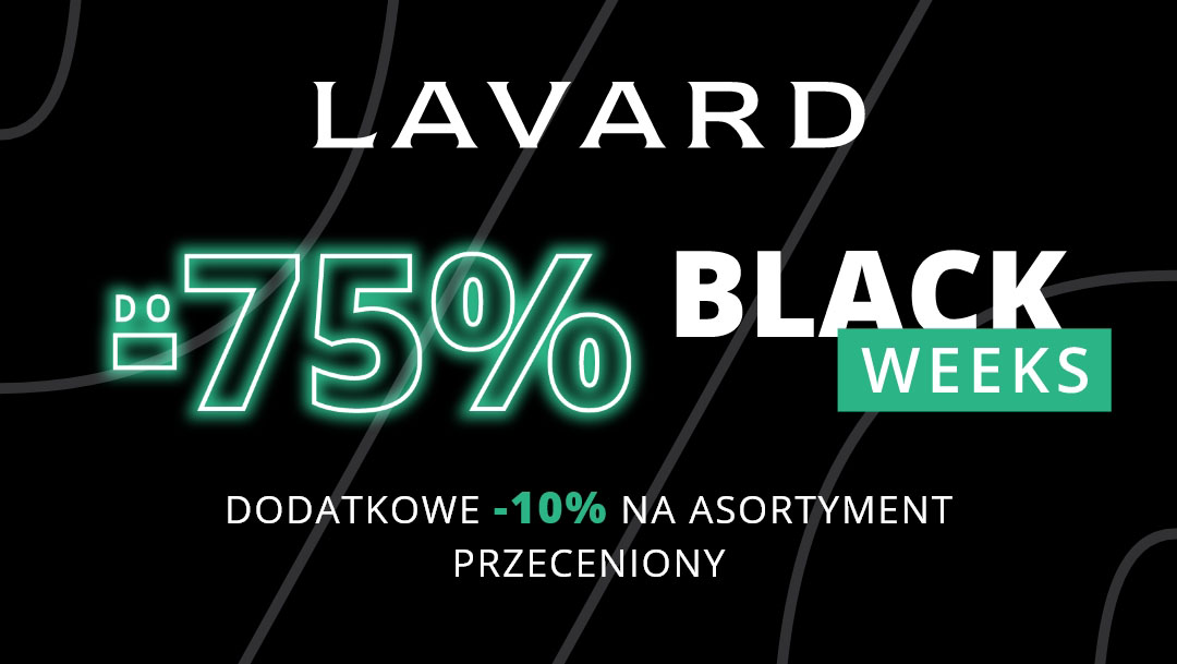 Black Weeks do -75% Black Weeks do -75%