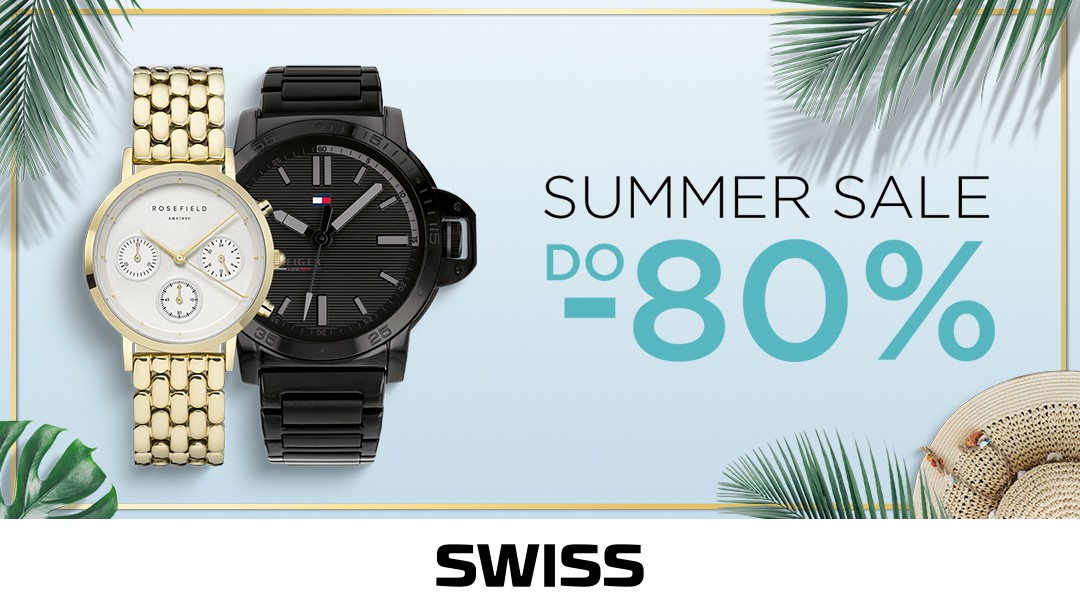 SUMMER SALE w butikach SWISS! SUMMER SALE w butikach SWISS!