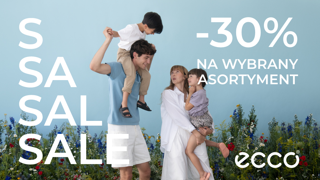 Ruszaj na letnie wyprzedaże w ECCO! Ruszaj na letnie wyprzedaże w ECCO!