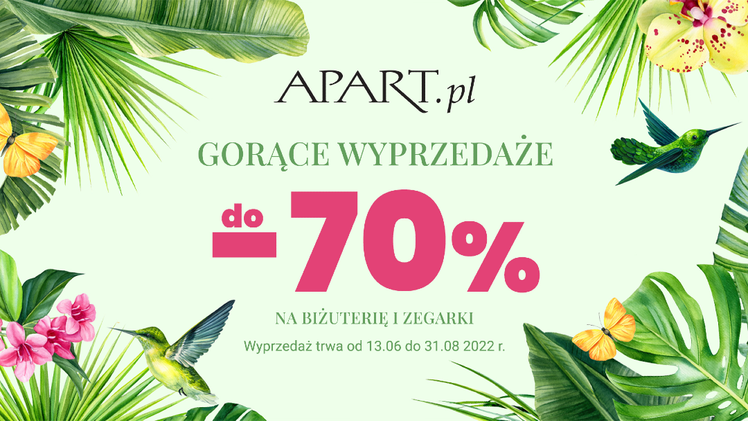 GORĄCE WYPRZEDAŻE DO - 70 % NA BIŻUTERIĘ I ZEGARKI GORĄCE WYPRZEDAŻE DO - 70 % NA BIŻUTERIĘ I ZEGARKI