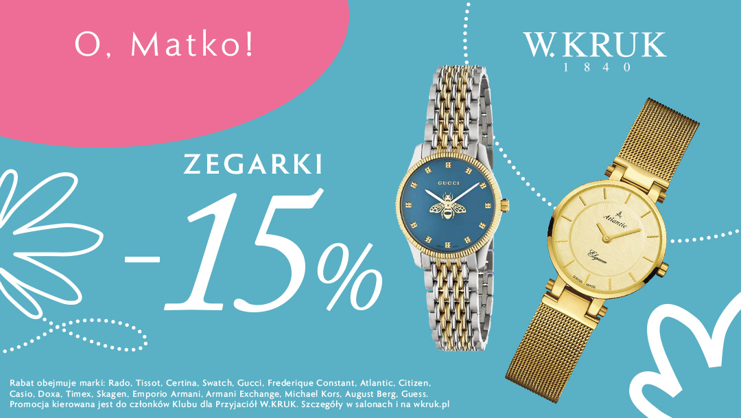 Dzień Matki z marką W.KRUK Dzień Matki z marką W.KRUK