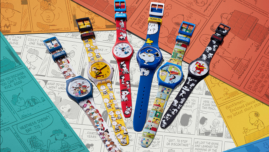 KOLEKCJA SWATCH x PEANUTS KOLEKCJA SWATCH x PEANUTS