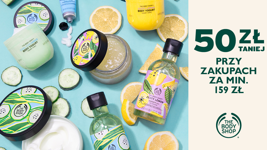 Promocja w salonie The Body Shop Promocja w salonie The Body Shop