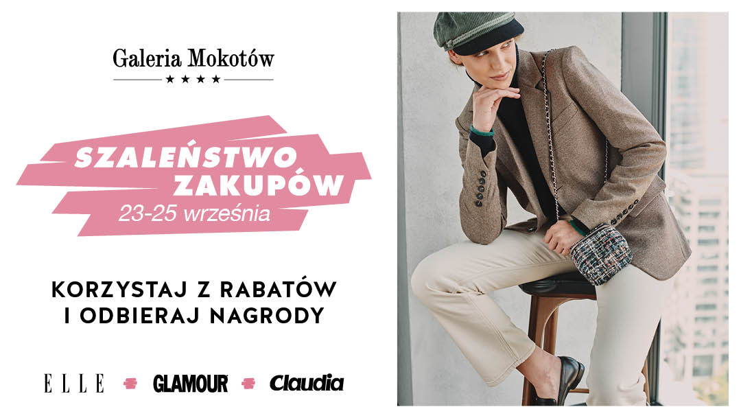 Jesienne Szaleństwo Zakupów! 23-25 września 2021 Jesienne Szaleństwo Zakupów! 23-25 września 2021