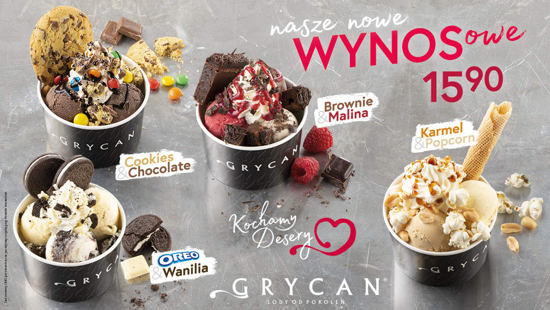 Wynosowe desery u Grycana Wynosowe desery u Grycana