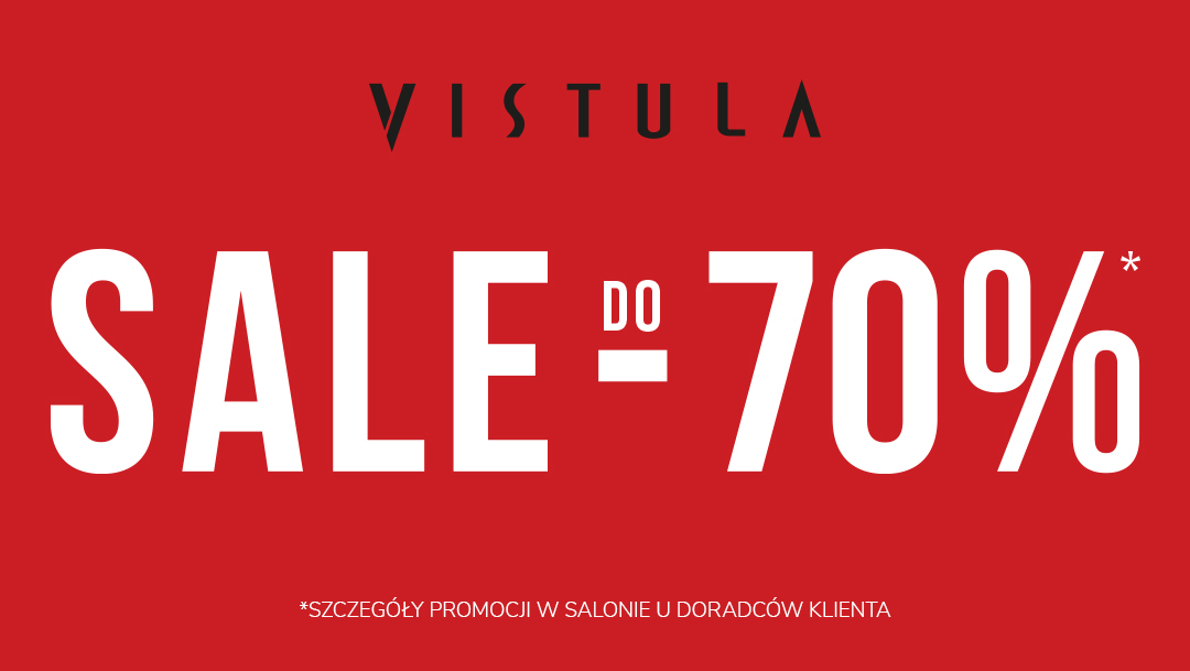 SALE do -70% w salonie Vistula! SALE do -70% w salonie Vistula!