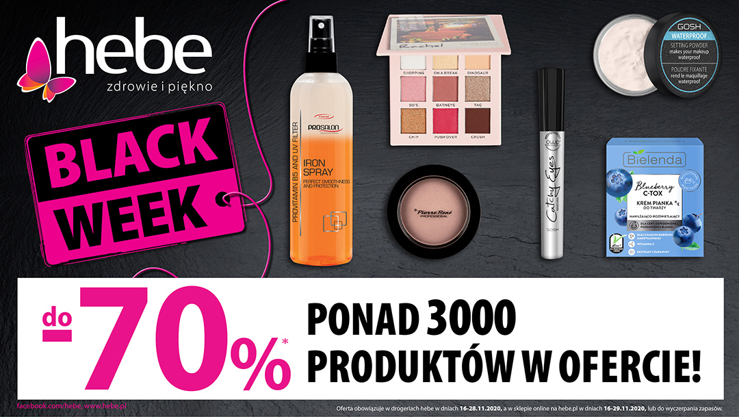 BLACK WEEK W HEBE DO -70% BLACK WEEK W HEBE DO -70%