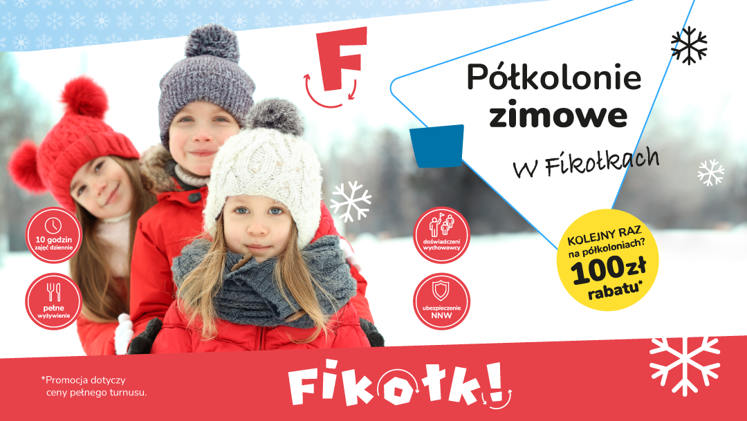 Fikołkowe Zimowe Półkolonie Fikołkowe Zimowe Półkolonie