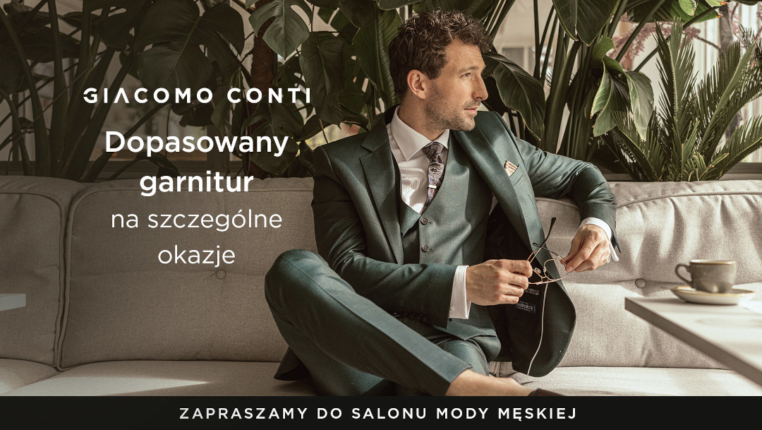 Dopasowany garnitur na szczególne okazje