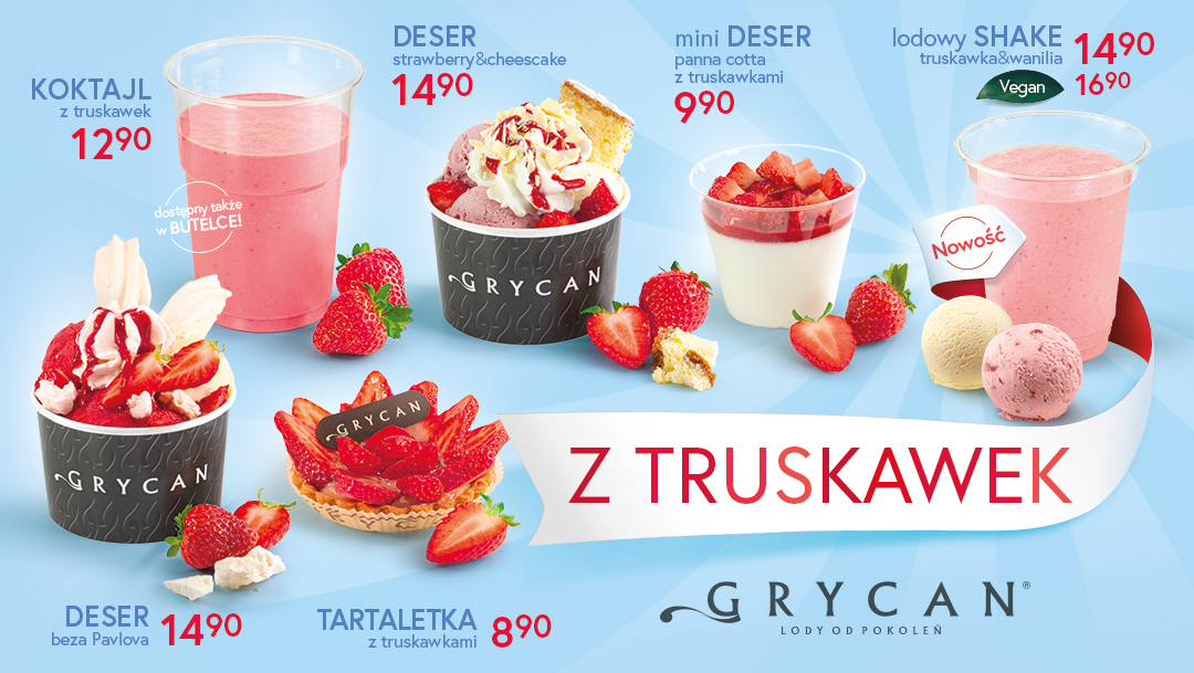 Oferta Z TRUSKAWEK u Grycana Oferta Z TRUSKAWEK u Grycana