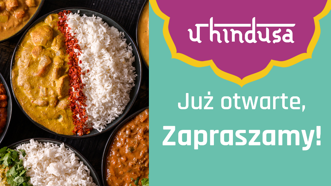 Zapraszamy do restauracji U Hindusa! Zapraszamy do restauracji U Hindusa!