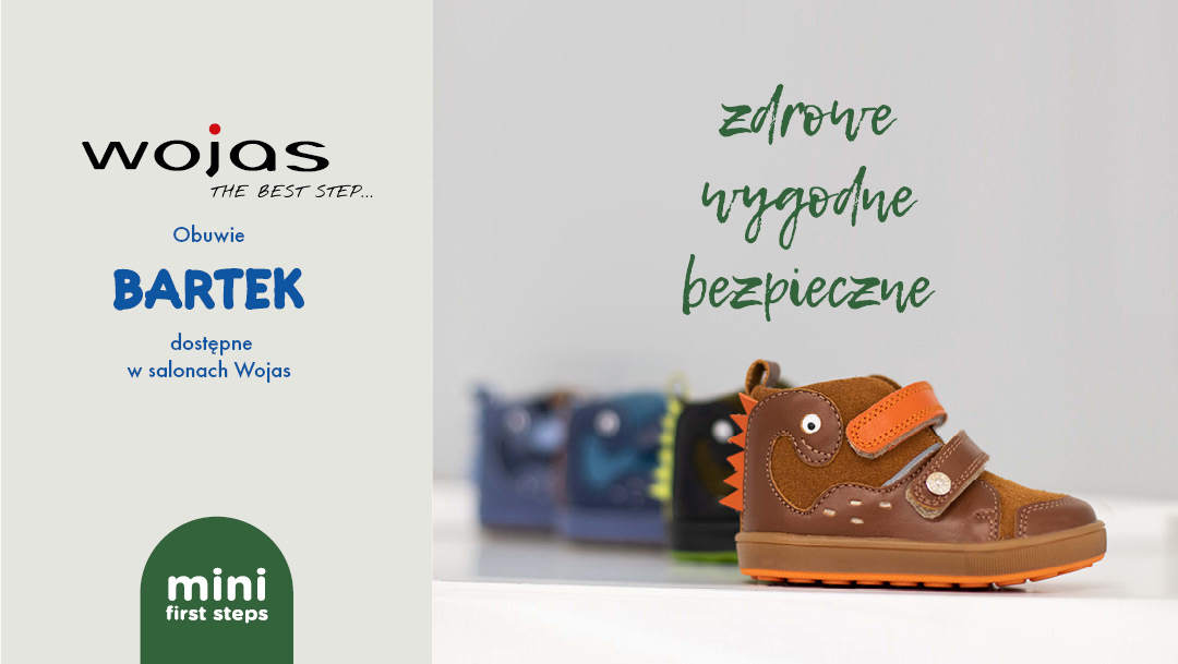 MINI FIRST STEPS – nowości od marki BARTEK w salonach Wojas MINI FIRST STEPS – nowości od marki BARTEK w salonach Wojas