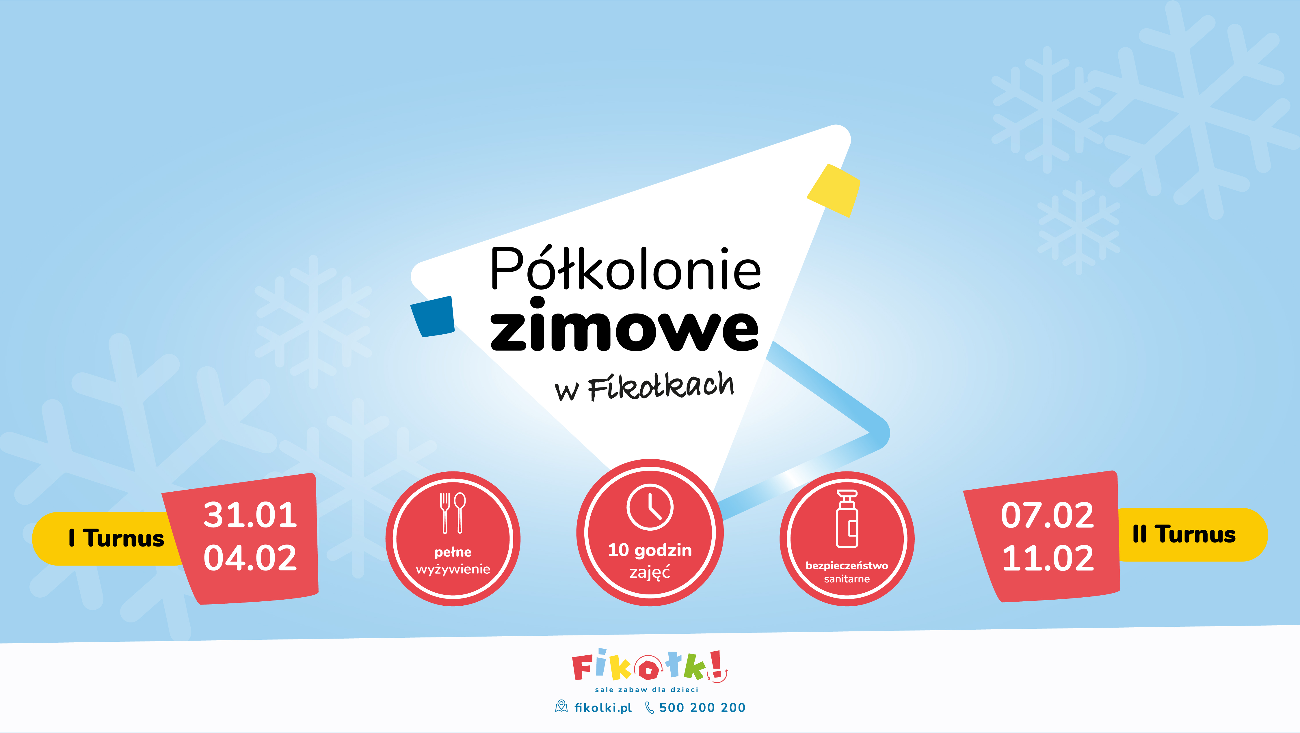 Półkolonie Zimowe w Fikołkach Półkolonie Zimowe w Fikołkach