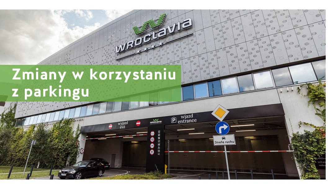 Zmiany w korzystaniu z parkingu Zmiany w korzystaniu z parkingu