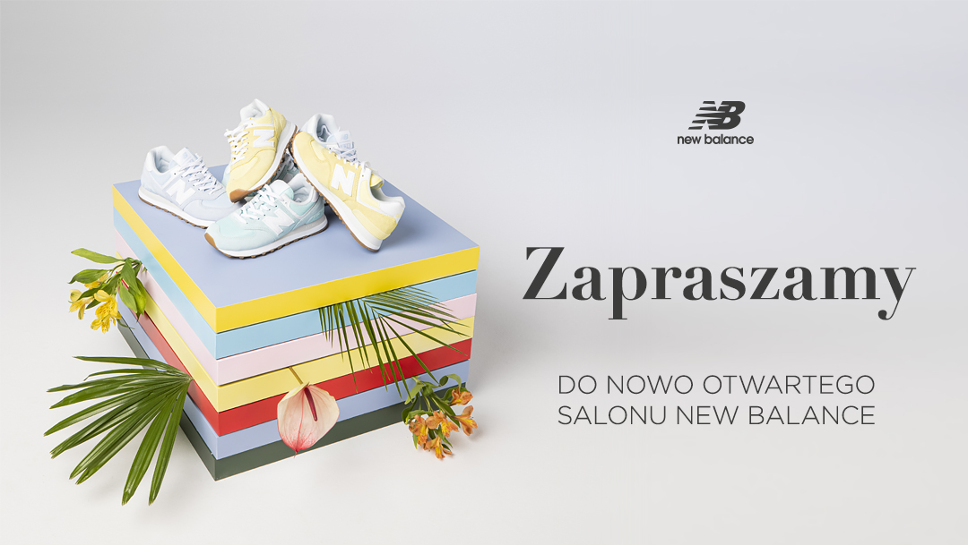 Zapraszamy do nowo otwartego salonu New Balance! Zapraszamy do nowo otwartego salonu New Balance!
