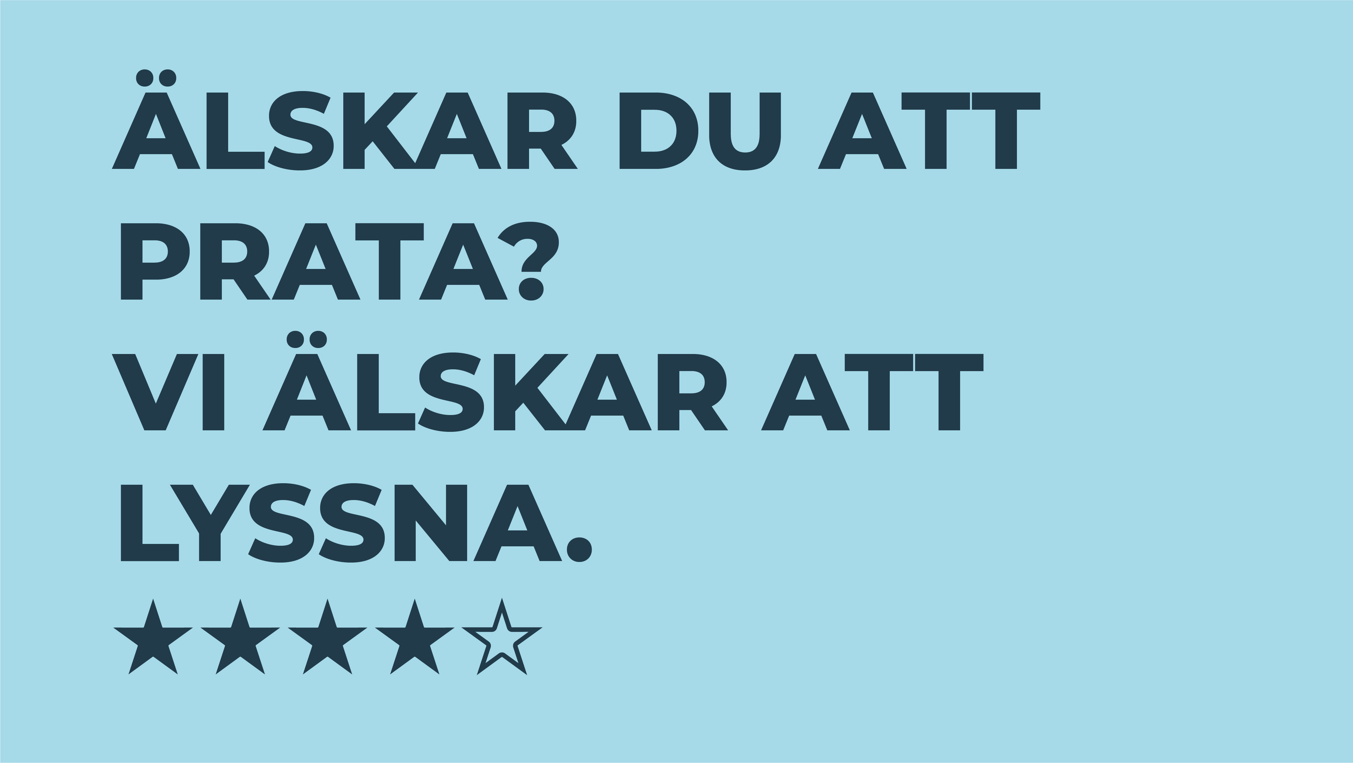 Hjälp oss att bli bättre! Hjälp oss att bli bättre!