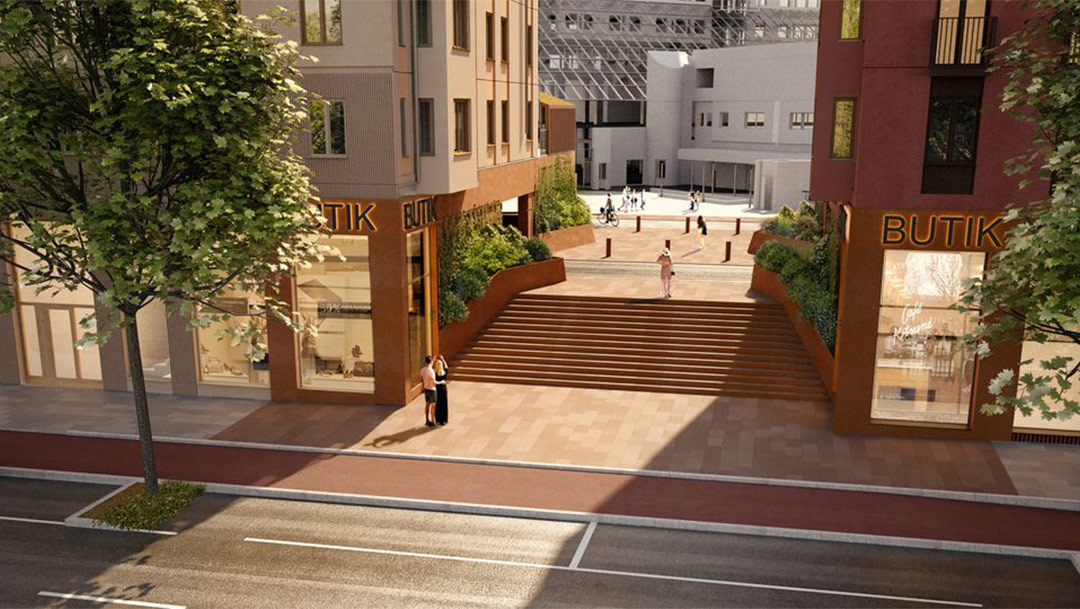 Solnavägen utvecklas till levande stadsgata – nu börjar nästa etapp Solnavägen utvecklas till levande stadsgata – nu börjar nästa etapp