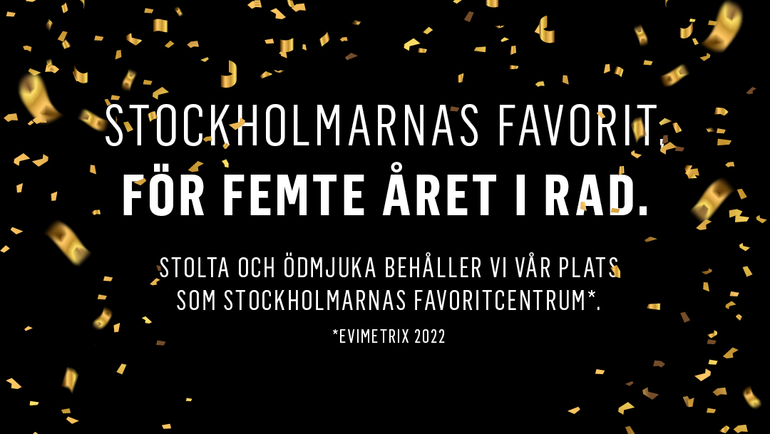 Vi är Stockholmarnas favorit för femte året i rad Vi är Stockholmarnas favorit för femte året i rad