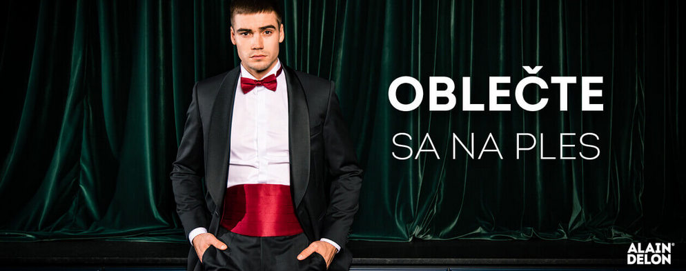 Oblečte sa na ples v Alain Delon Oblečte sa na ples v Alain Delon