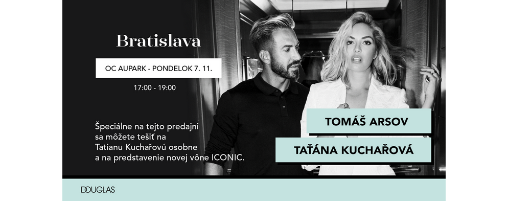 Tomáš Arsov a Taťána Kuchařová Tomáš Arsov a Taťána Kuchařová