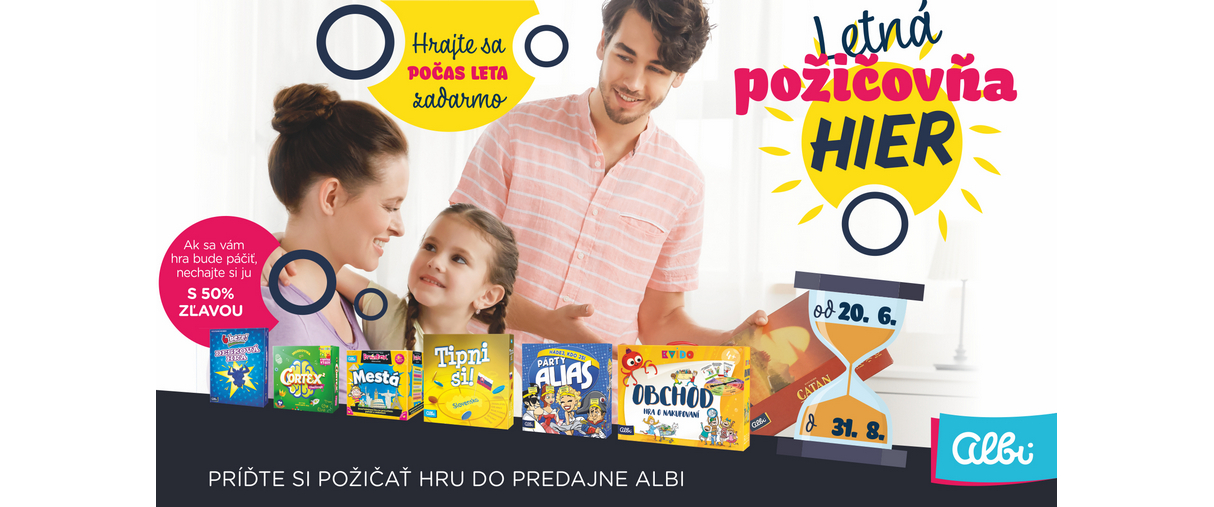 Letná požičovňa je späť! Letná požičovňa je späť!