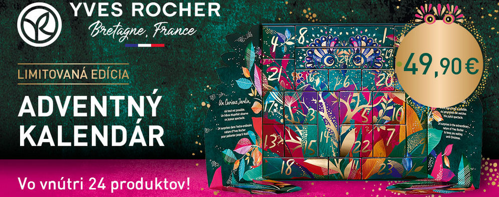 Adventný kalendár Yves Rocher Adventný kalendár Yves Rocher