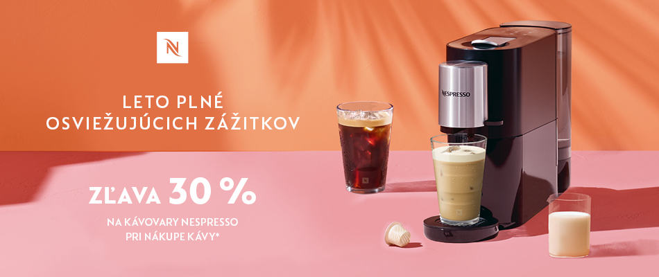 Získajte kávovar za zvýhodnenú cenu Získajte kávovar za zvýhodnenú cenu