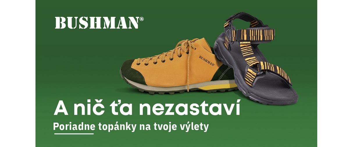BUSHMAN obuv do každého terénu 👟🌲☀️ BUSHMAN obuv do každého terénu 👟🌲☀️