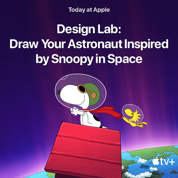 Apple Snoopy In Space Sessions Westfield Garden State Plaza