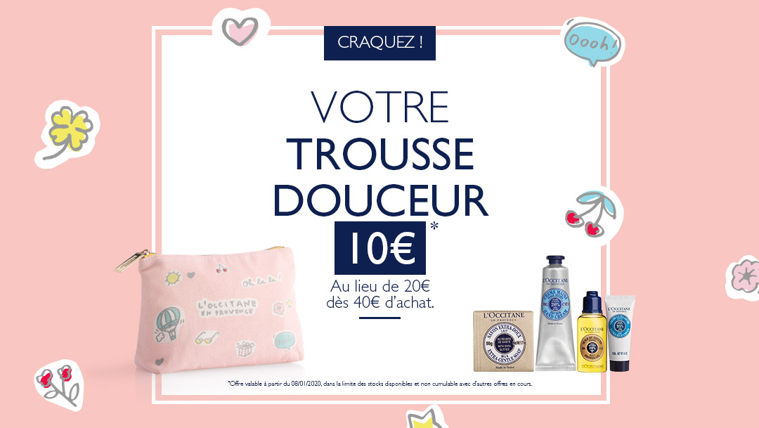 Trousse douceur L'Occitane Trousse douceur L'Occitane