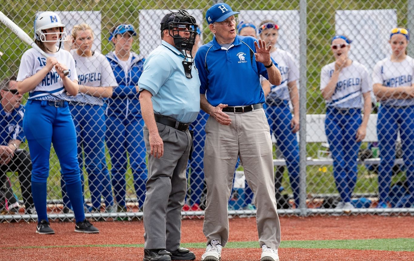 Coach Bob Kalp guided Hempfield softball to seven WPIAL championships and four PIAA titles. (Photo by www.westernpasports.com)