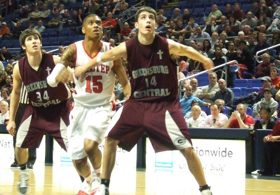 Jesse Reed (14) helped lead Greensburg Central Catholic to a PIAA championship appearance in 2011.