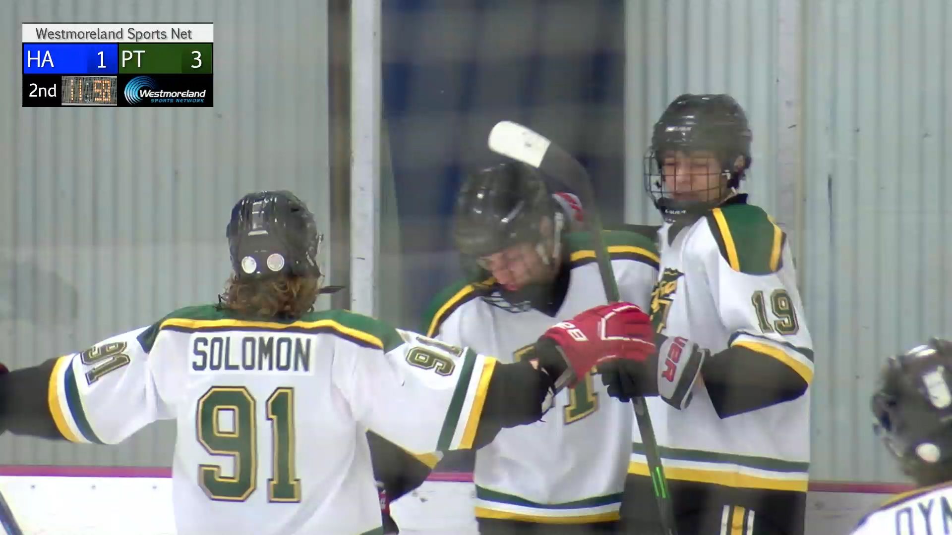 Alex Sciullo, Ryan Crombie and Nate Loughner each had two goals for the Warriors Monday night.