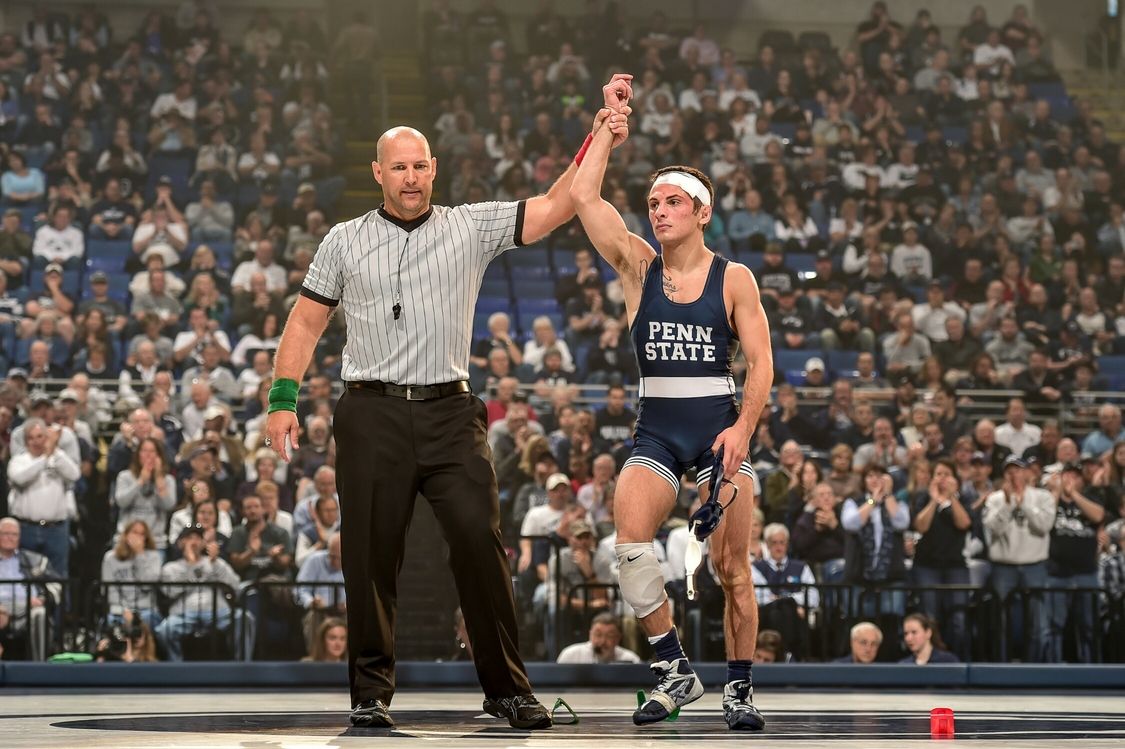 Franklin Regional's Nico Megaludis captured a National Championship at Penn State in 2016.