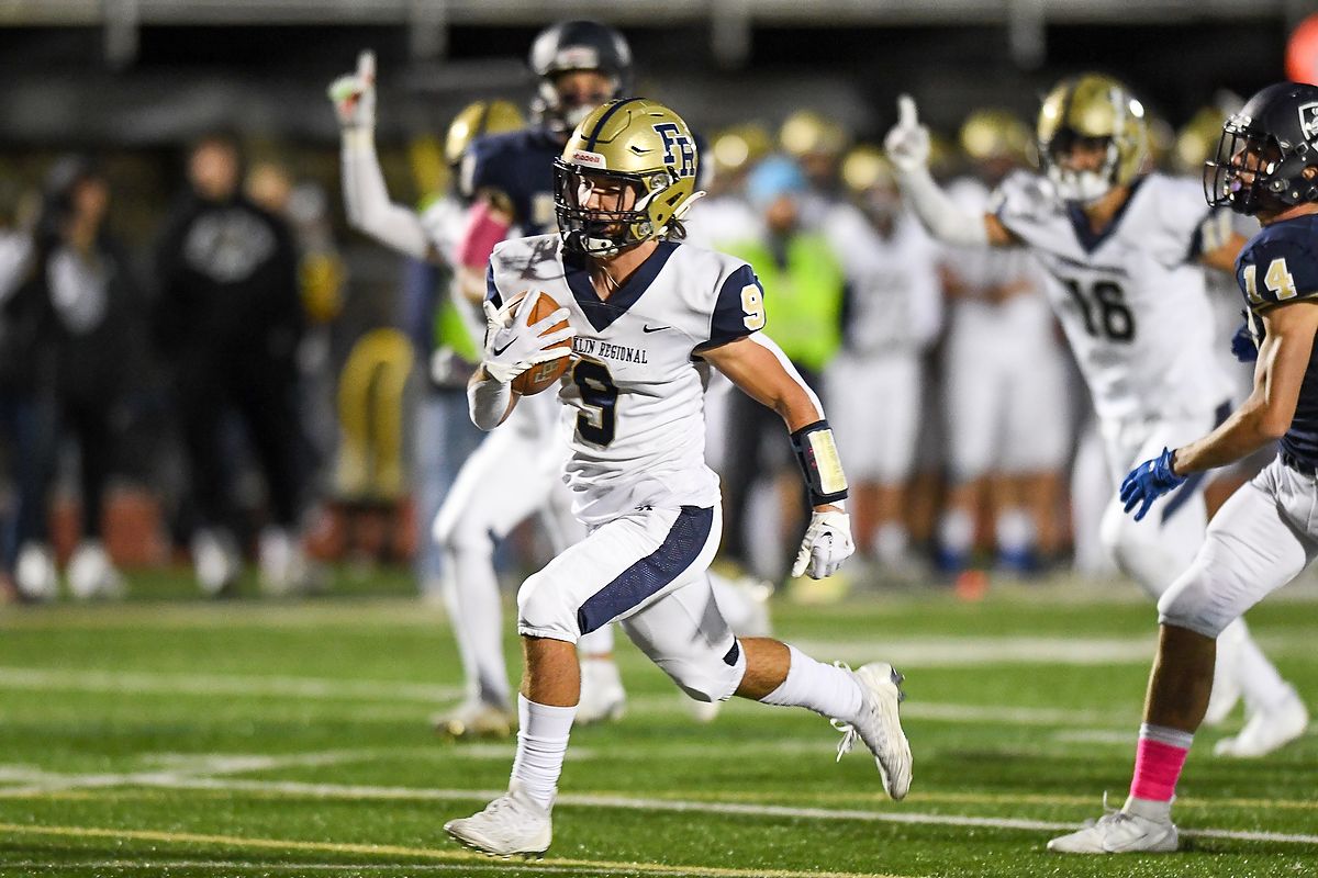 Zach Bewszka helped Franklin Regional to a 35-0 win over Norwin Friday night. (Photo by www.westernpasports.com)