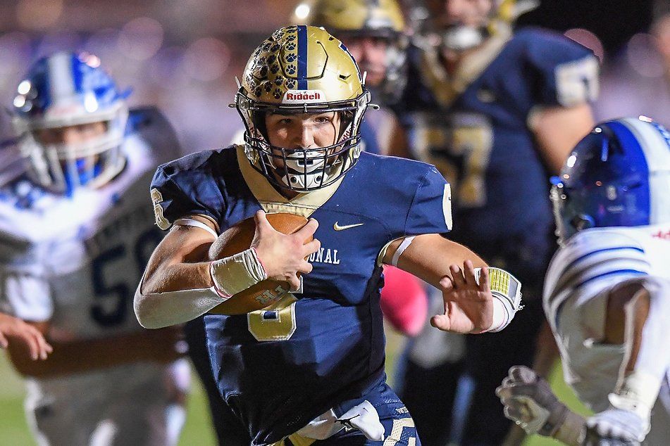 Roman Sarnic helped Franklin Regional capture a share of the Big East Conference title with a win over Hempfield Area. (Photo by www.westernpasports.com)